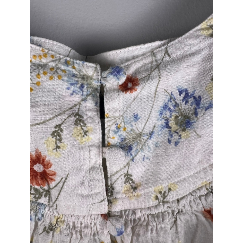 Women's ana a new approach White Floral Blouse S boho cottagecore - Picture 2 of 6